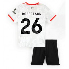 Billiga Liverpool Andrew Robertson #26 Tredjeställ Barn 2024-25 Kortärmad (+ Korta byxor)